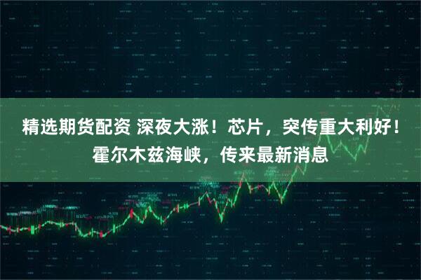 精选期货配资 深夜大涨!芯片,突传重大利好!霍尔木兹海峡,传来最新消息